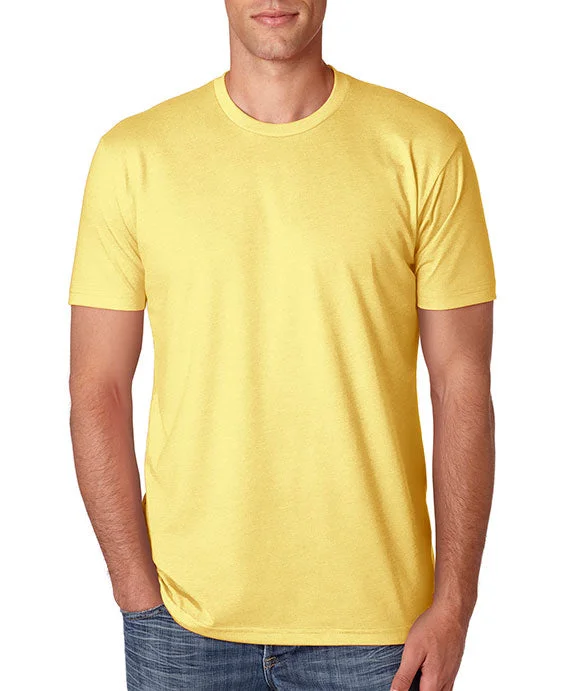 N6210 - Next Level Mens Premium CVC Crew Neck T-Shirt | Banana Cream