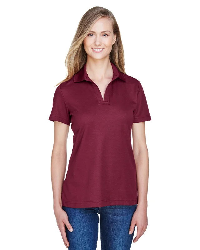 Devon & Jones DG20W CrownLux Performance Ladies' Plaited Polo