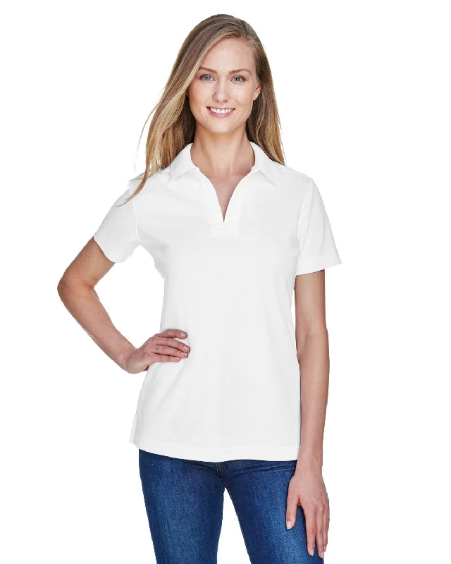 Devon & Jones DG20W CrownLux Performance Ladies' Plaited Polo