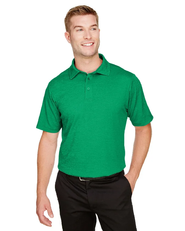 Devon & Jones DG22 CrownLux PerformanceMen's Address Melange Polo