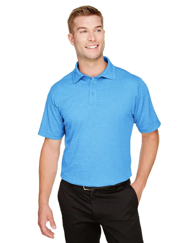 Devon & Jones DG22 CrownLux PerformanceMen's Address Melange Polo