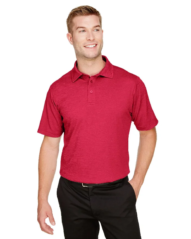 Devon & Jones DG22 CrownLux PerformanceMen's Address Melange Polo