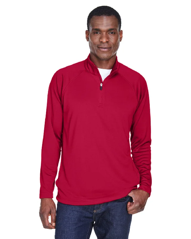 Devon & Jones DG440 Men's Stretch Tech-Shell Compass Quarter-Zip