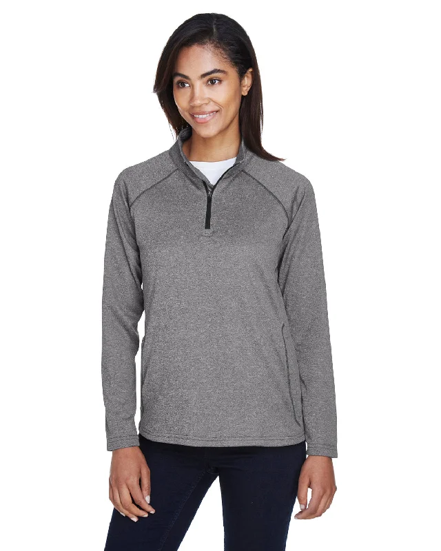 Devon & Jones DG440W Ladies' Stretch Tech-Shell Compass Quarter-Zip