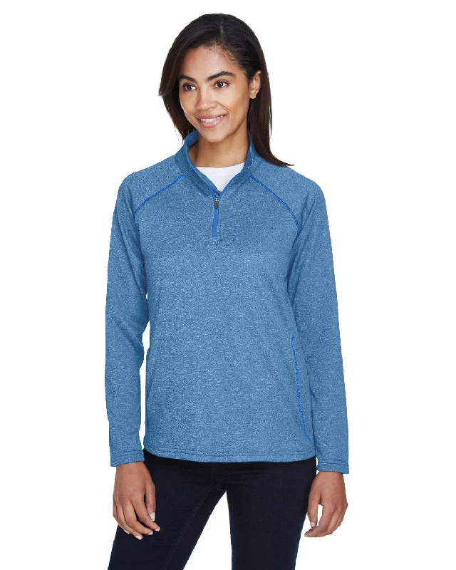 Devon & Jones DG440W Ladies' Stretch Tech-Shell Compass Quarter-Zip