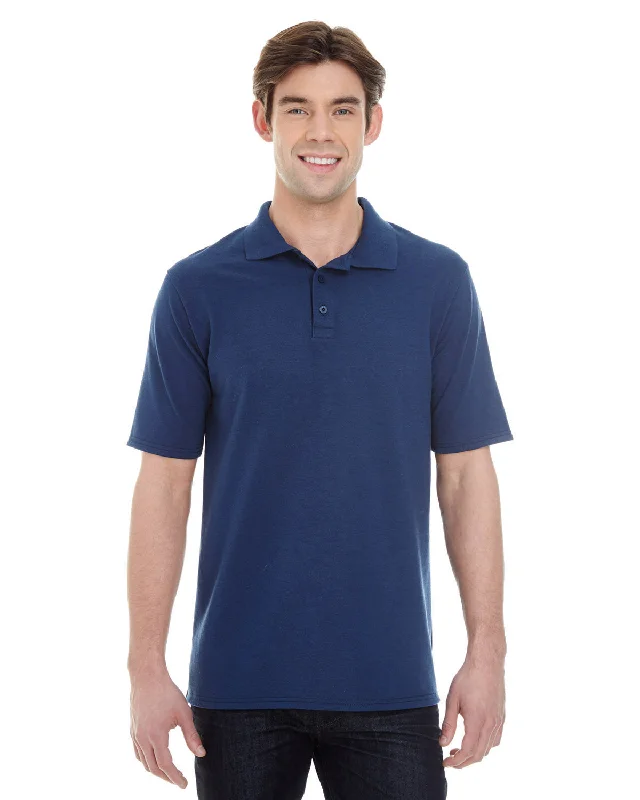 Hanes 055P Men's 6.5 oz. X-Temp Piqu Short-Sleeve Polo with Fresh IQ