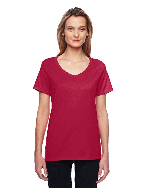 Hanes 42V0 Ladies' X-Temp Performance V-Neck