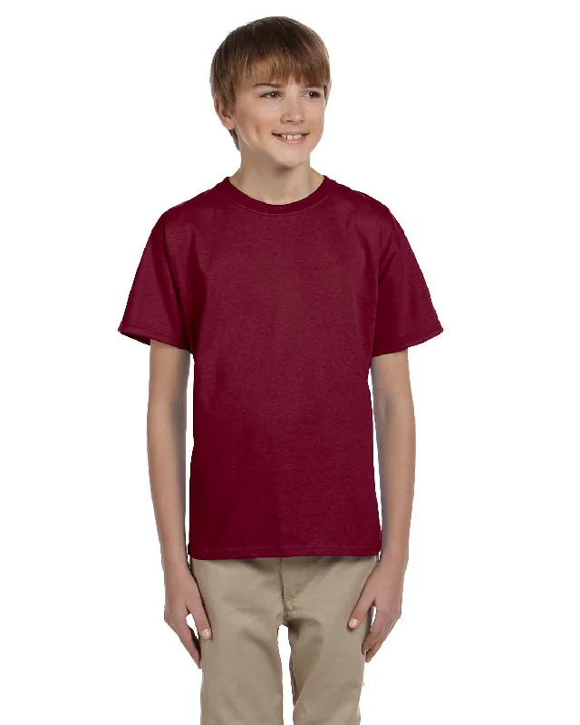 Hanes 5370 Youth 50/50 T-Shirt