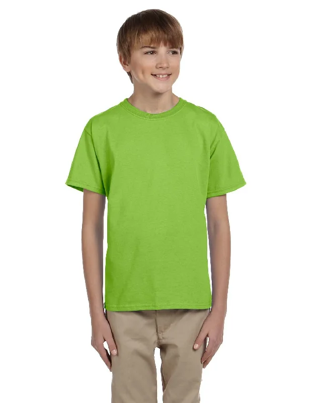 Hanes 5370 Youth 50/50 T-Shirt