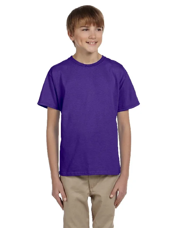 Hanes 5370 Youth 50/50 T-Shirt