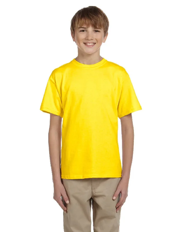 Hanes 5370 Youth 50/50 T-Shirt