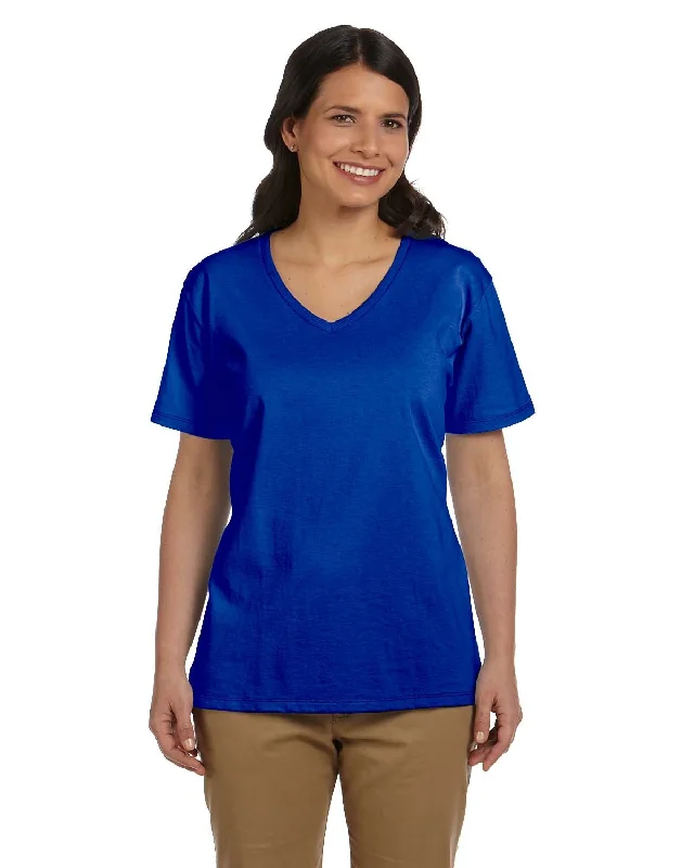 Hanes 5780 Ladies' V-Neck T-Shirt