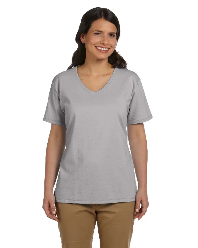 Hanes 5780 Ladies' V-Neck T-Shirt