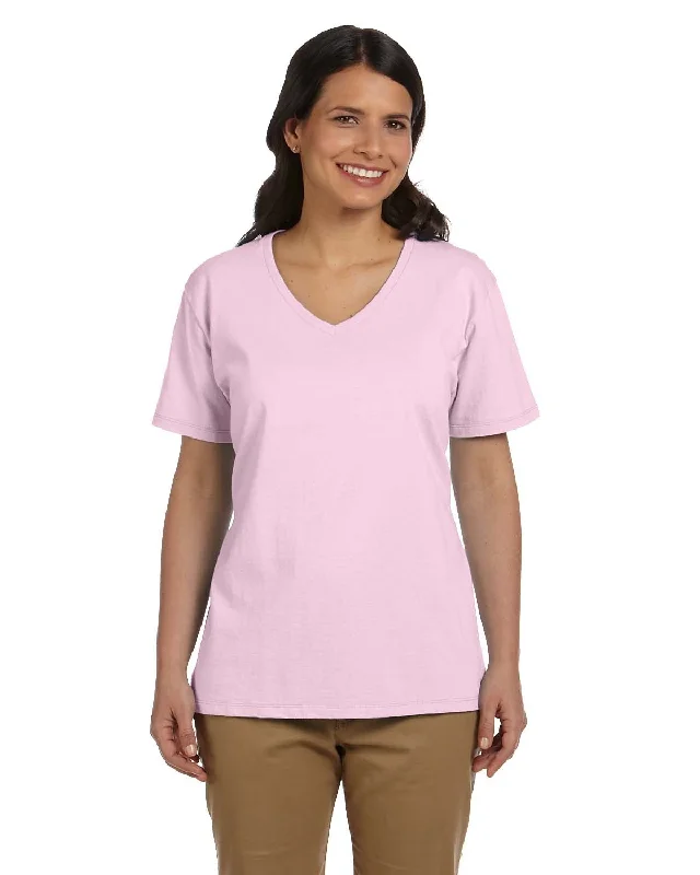 Hanes 5780 Ladies' V-Neck T-Shirt