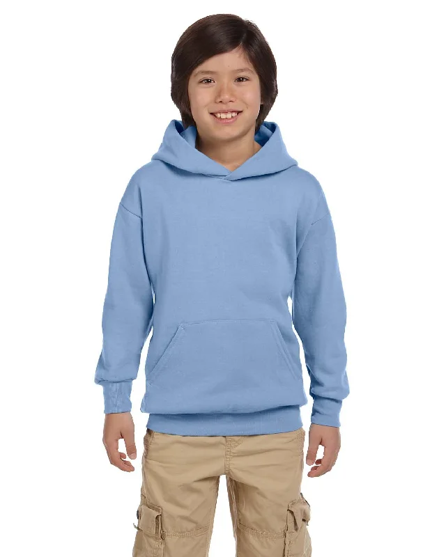 Hanes P473 Youth EcoSmart 50/50 Pullover Hooded Sweatshirt