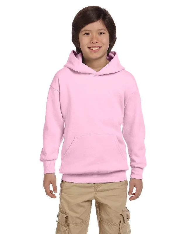 Hanes P473 Youth EcoSmart 50/50 Pullover Hooded Sweatshirt